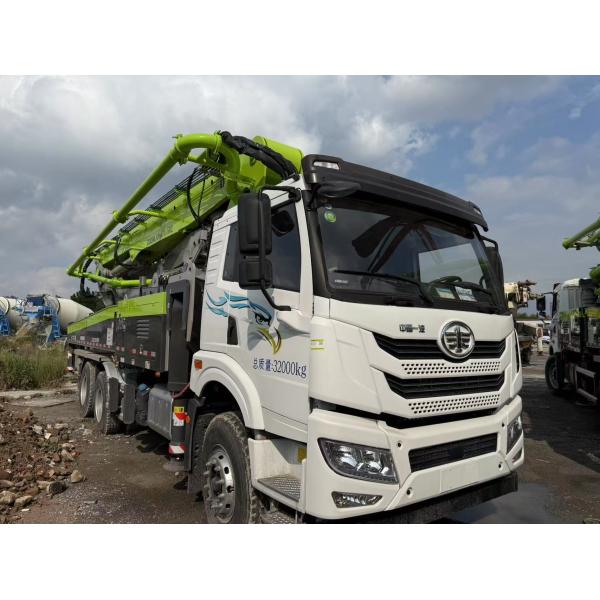 2025 Zoomlion 47M Concrete Pump Truck with 120 m³/h Pumping Output and 365° Continuous Rotation