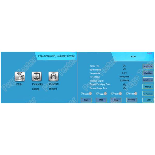 Камера теста инжекторных трубок вентилятора пара давления оборудования для испытаний ИП ПЛК СУС304 высокая