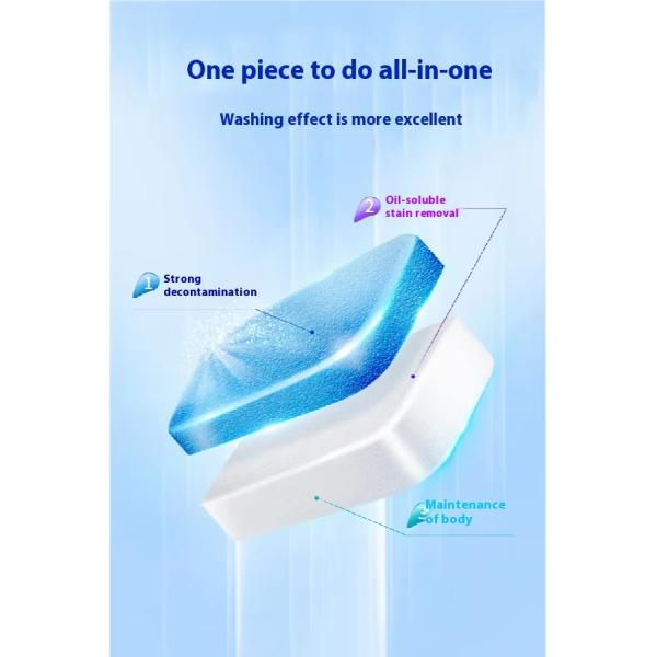 Solid 20g Dishwasher Detergent Tablets Disposable Home Sink Type Dishwashing Tablets