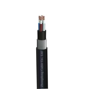 SWA Copper Conductor Armoured Electrical Cable 0.6kv 1kV XLPE Insulated 4 Core