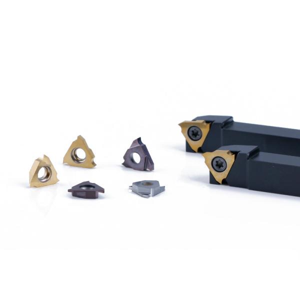 TGF32 R050 005 Durable Carbide Turning Inserts For CNC Lathe Grooving Machining