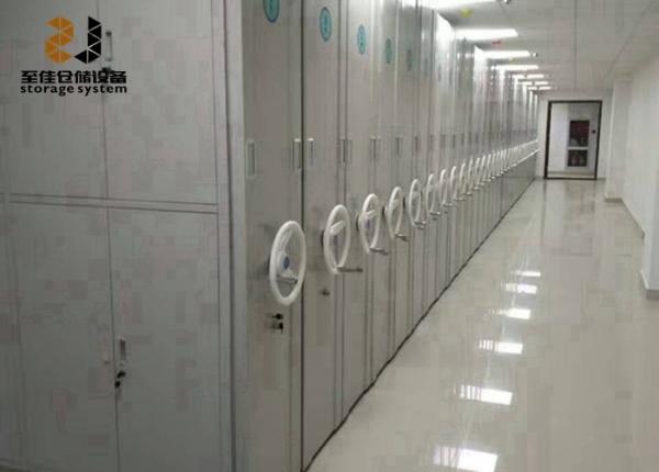 3 Point Key Lock 6 Layers Moving File Cabinets Shelf System Corrosion Protection