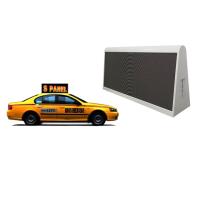 L'écran polychrome extérieur P5 P4 de dessus de taxi a mené le panneau d'affichage pour la publicité mobile