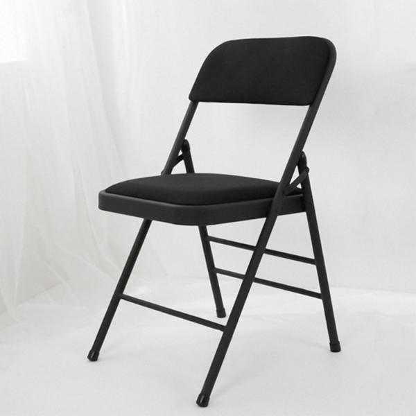 Hotel Garden Outdoor Stackable Folding Fabric Matt Dining Chair for Outdoor Functions
