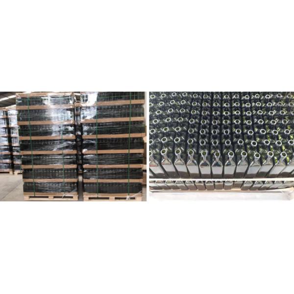 Удар изготовленных на заказ стеклянных тар для хранения оливкового масла бутылки оливкового масла анти- термальный