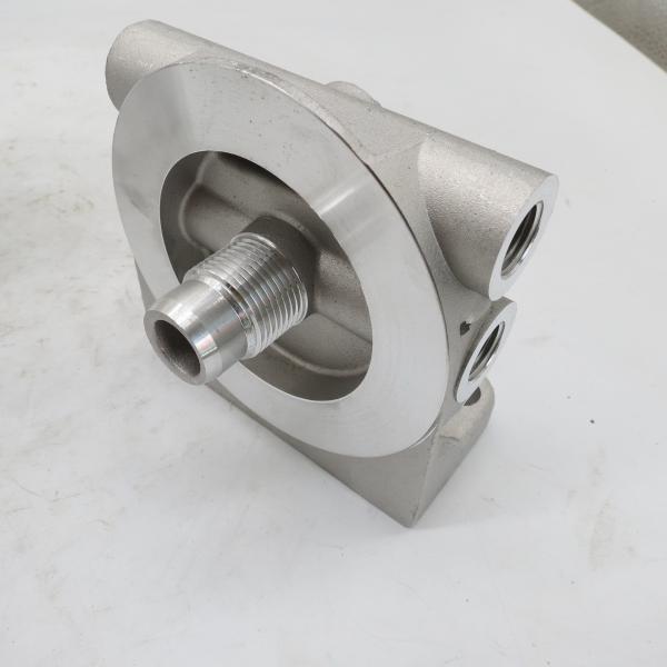 aluminum fuel filter high quality diesel fuel filter seat for Mann filter head PL420