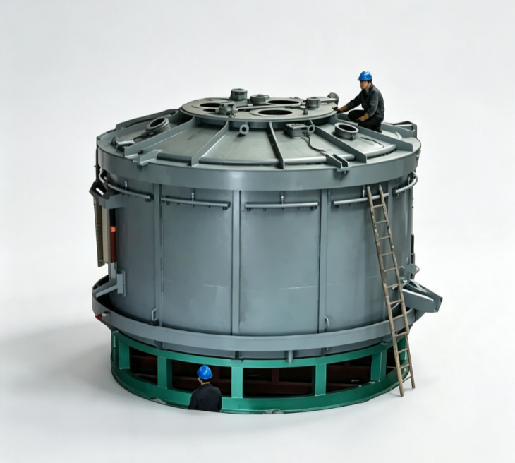 Customizable Industrial Lead Smelting Furnace PLC Controlled