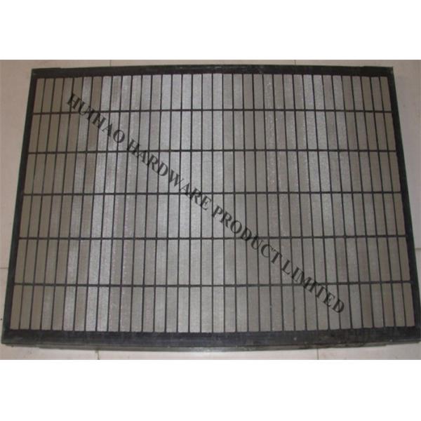 Écran de dispositif trembleur de schiste d'acier inoxydable, maille d'écran de nettoyage d'individu pour l'industrie pétrolière