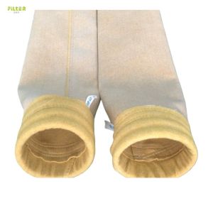 Industrial Grade PPS P84 PTFE Filter Bag with Singeing Calendering and PTFE Dipping Treatment for Dust Filtration in Various Plants