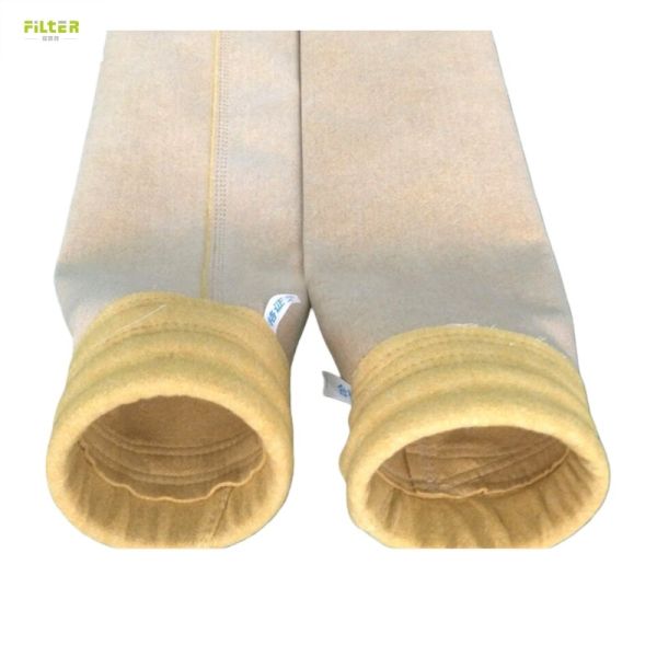 Industrial Grade PPS P84 PTFE Filter Bag with Singeing Calendering and PTFE Dipping Treatment for Dust Filtration in Various Plants