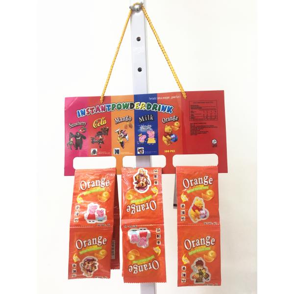 4g Instant Drink Powder with Cartoon Tattoo / Multi Fruit Flavor Instant Juice