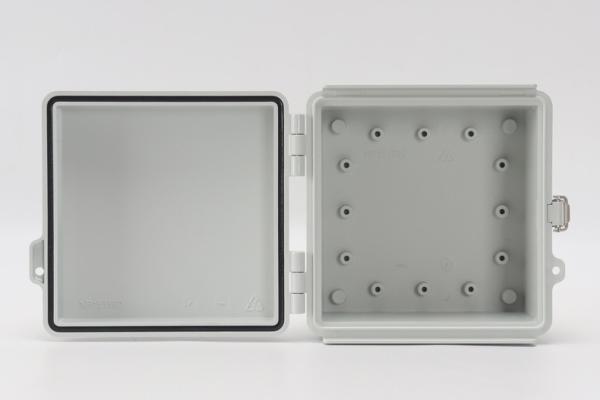 150x150x90mm / 5.90x5.90x3.54 Universal IP67 Hinged Electrical Enclosures Junction Boxes