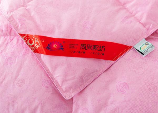 300 Thread Solid Printed Polyester 160*220cm Fiber Quilts