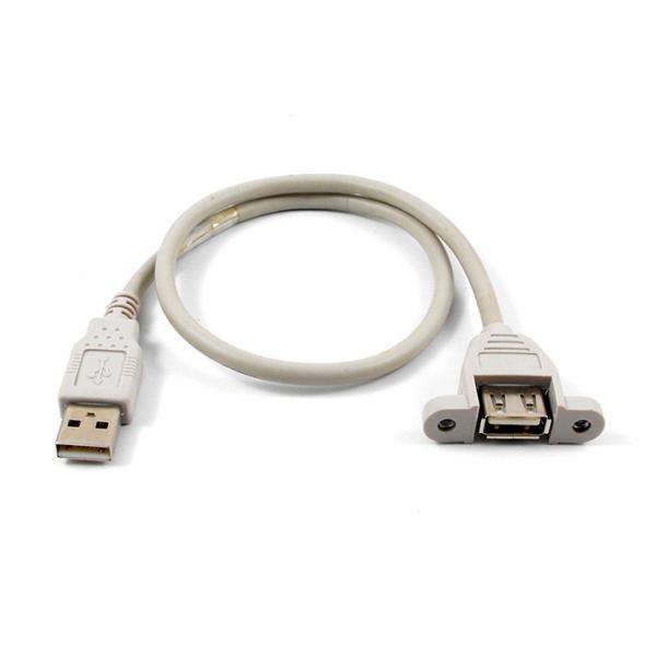 Micro usb to female USB 2.0 extension cable black color, ODM/OEM welcome