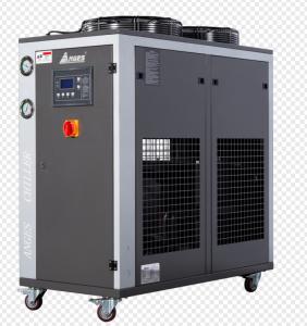 Air Cooled Industrial Chiller Integrated System Grey