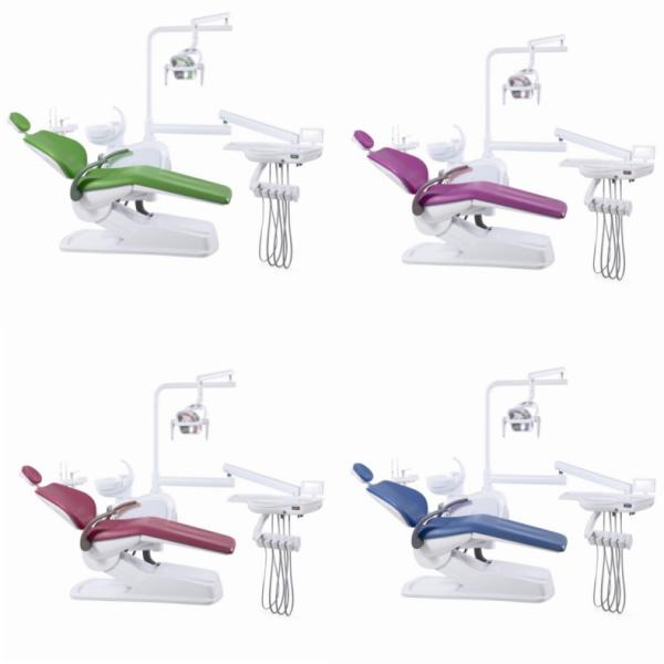 Экономичный дизайн ПУ кожаный стоматологический стул с установкой операционной поддоны