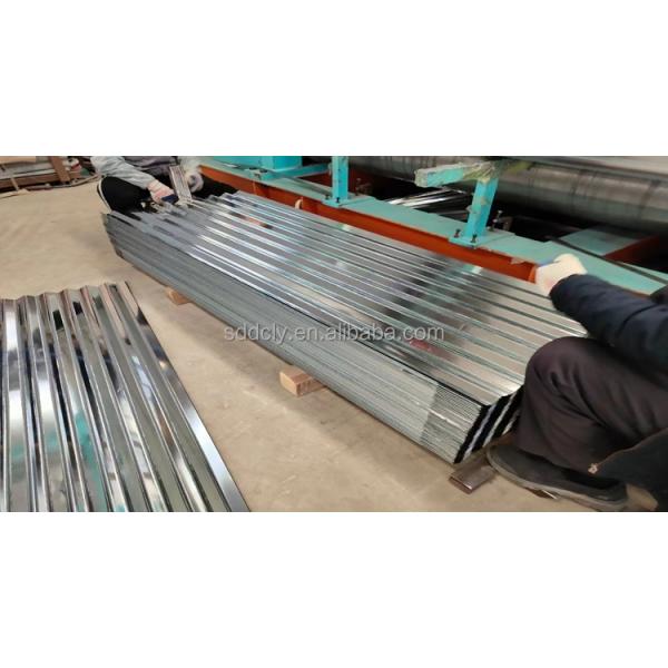 Z80 0,14 мм оцинкованный гофрированный металлический кровельный лист для устойчивости к коррозии