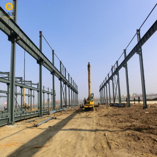 Q235B Prefabricated Galvanized Steel Frame House With Long Life