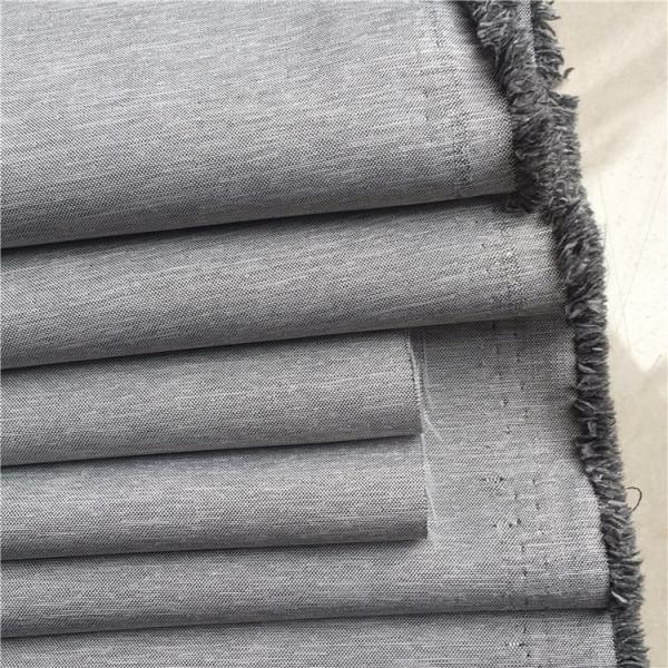 150D Fine Plain Cationic Two-Tone Bamboo Slub Style Mini Matt Fabric for Shirts Summer Clothing