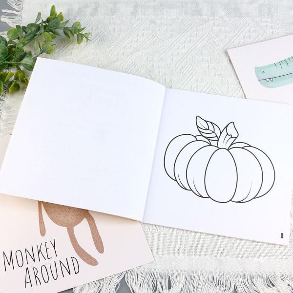 Custom Kids Soft Cover Children Coloring Book Sets