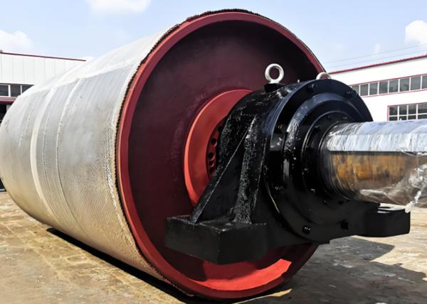 Customized Belt Conveyor Head Roller Transportation Conveyor Belt Drive Rollers