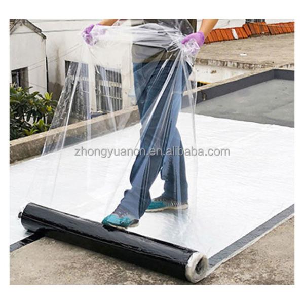 Membrana impermeável auto-aderente para isolamento térmico interno resistente à umidade