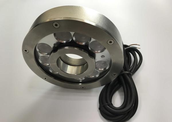 Dimmable SUS 316 Underwater LED Fountain Lights With CE / RoHS Certification