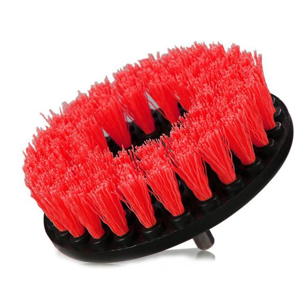 Home Using Electric Drill Cleaning Brush 4in Plastic Wire Nylon