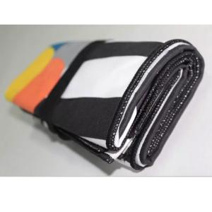 Wholesale Custom  Sports Microfiber Suede Towel With Mesh Bag
