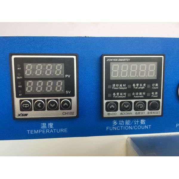 Aluminum Gold Foil Printer Automatic Digital Hot Foil Stamping Machine with 0.2kw