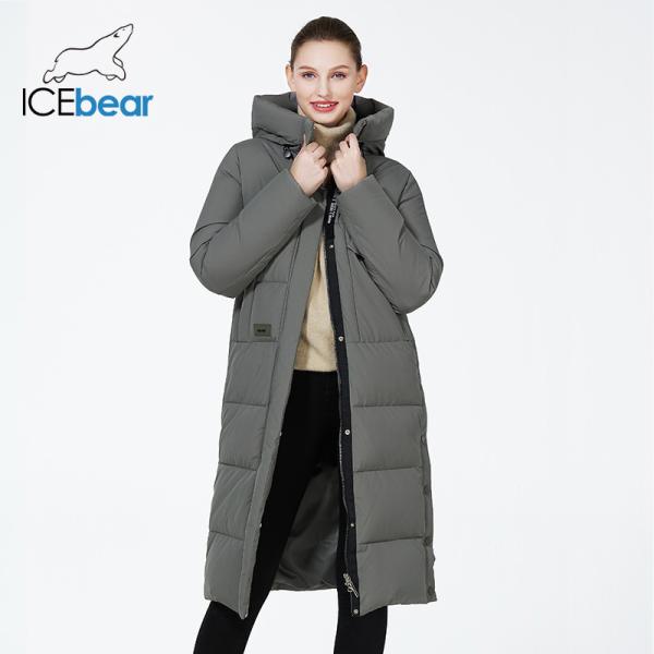 Polyester Long Padded Coat Womens Black Womens Padded Coat Undetachable