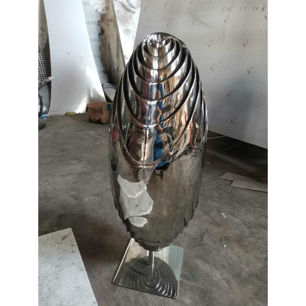Seed stainless steel sculpture mirror and paint spot can be customized sculpture proportion
