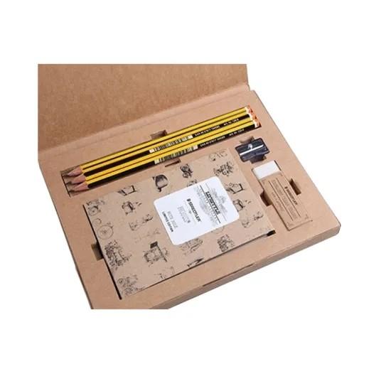 Matte Lamination 350gsm Foldable Cardboard Boxes For Pencil Pen