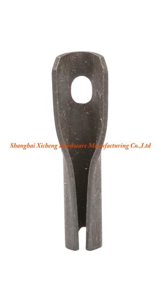 Heat Treated Spring Clip Clamp , Hardened Steel Punch Parts Black Phosphated
