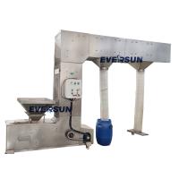 0.75 - 22kw Ascenseur à bouteille en chaîne avec plastique ABS de qualité alimentaire / C.S / SS Hopper