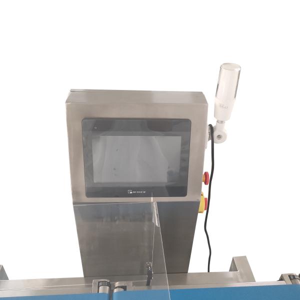 Inline Check Weigher Small And Granola Bar Cutter Pharmaceutical Check Weigher