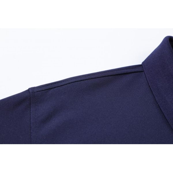 100% Polyester Men's Summer Golf T-Shirt Quick Dry Custom Logo Solid Print Size Colored Knitted for Polo Shirt