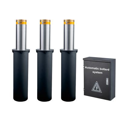 Solar Light Removable Parking Bollards Semi Auto Car Space Bollards IP68