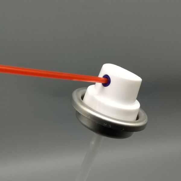 Lubricant Spray Aerosol Valve for WD40 Type Penetrating and Cleaning Formulas