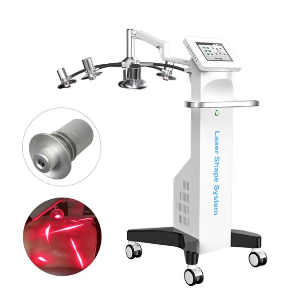 6D 532nm 635nm Cold Laser 10D Laser Slimming Machine Lymphatic Circulation
