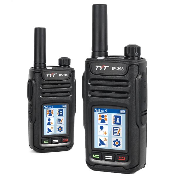 128 Channel Handheld GPS Long Range Voice Record Sos Tyt LTE Walkie Talkie IP-398