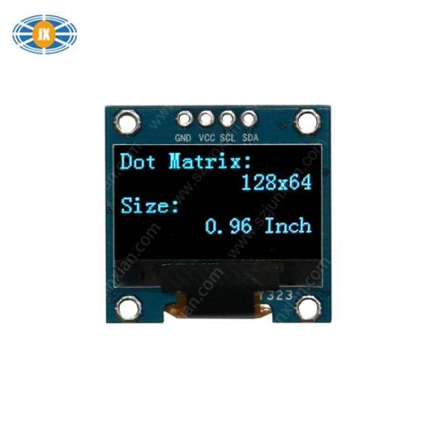 Industrial 0.96 Inch OLED Screen 128×64 Dot Matrix Display Module With SSD1315Z Drive