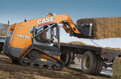 High Performance Continuous CTL Rubber Tracks 400x86BLx52 For Skid Steer Loader CASE  TR270 Allowing High Speed Drive