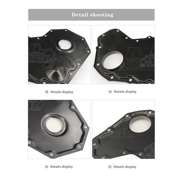 4BT 6BT Cummins Timing Cover 4991307 Irregular Shape Billet Aluminum