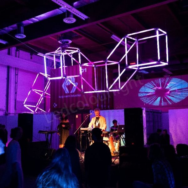 IP65 LED Pixel Cube DMX 3D Tube LED Tunnel Tube Light RGB Stage Lighting