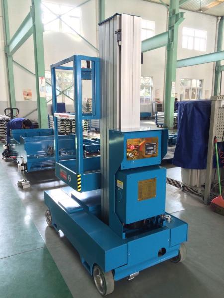 Elevador vertical aéreo GTWZ3-1003 seguro do mastro da única pessoa para o supermercado