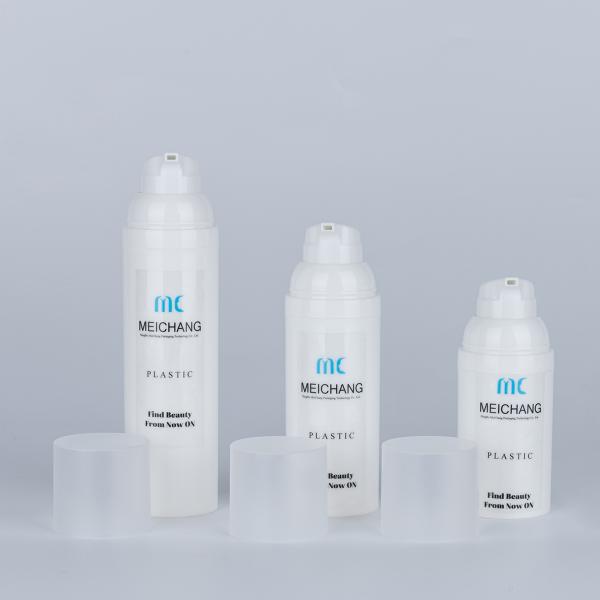 Customized Screw Cap PP Plastic Airless Pump Bottle for Body Wash 30ml 50ml 75ml