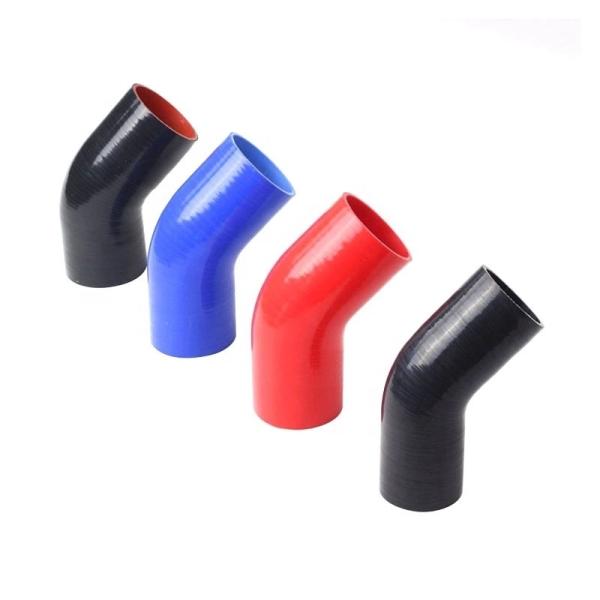 Engineering Machinery Processing Service Moulding 3 76mm Black Red Blue Silicone Hose