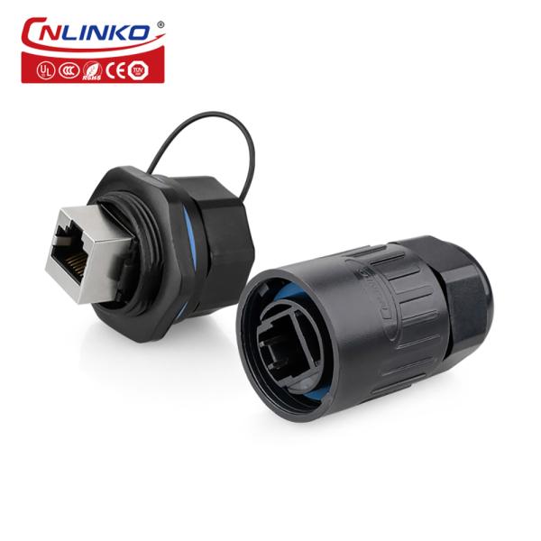 IP68 Rj45 Waterproof Ethernet Connector
