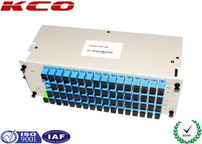 Divisor FTTH GPON PON 1 x da fibra ótica do módulo G657A de LGX porto 64